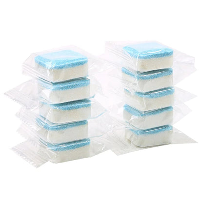 🔥Solange der Vorrat reicht 50 % Rabatt!🎉Washing Machine Deep Cleaner Tablets ( Buy 1 Get 1 FREE )