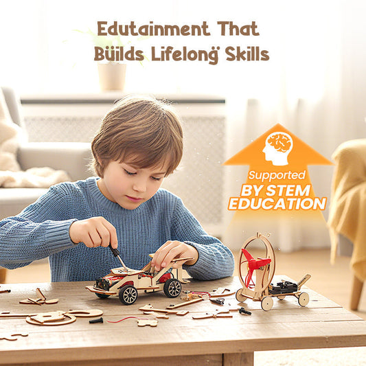SCOMERI🧩 DIY Tech Toys - Build & Learn with Electronics, STEM Fun for Kids 🚀📦