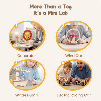 SCOMERI🧩 DIY Tech Toys - Build & Learn with Electronics, STEM Fun for Kids 🚀📦