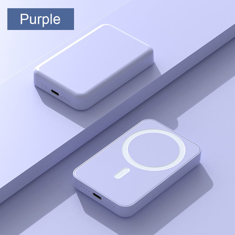 ⏰ Fast Charge Portable Wireless Magnetic Power Bank