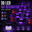 🦇Spooky 3D Bat LED Wall Light, Halloween Indoor Outdoor Wall Decoration Light👻
