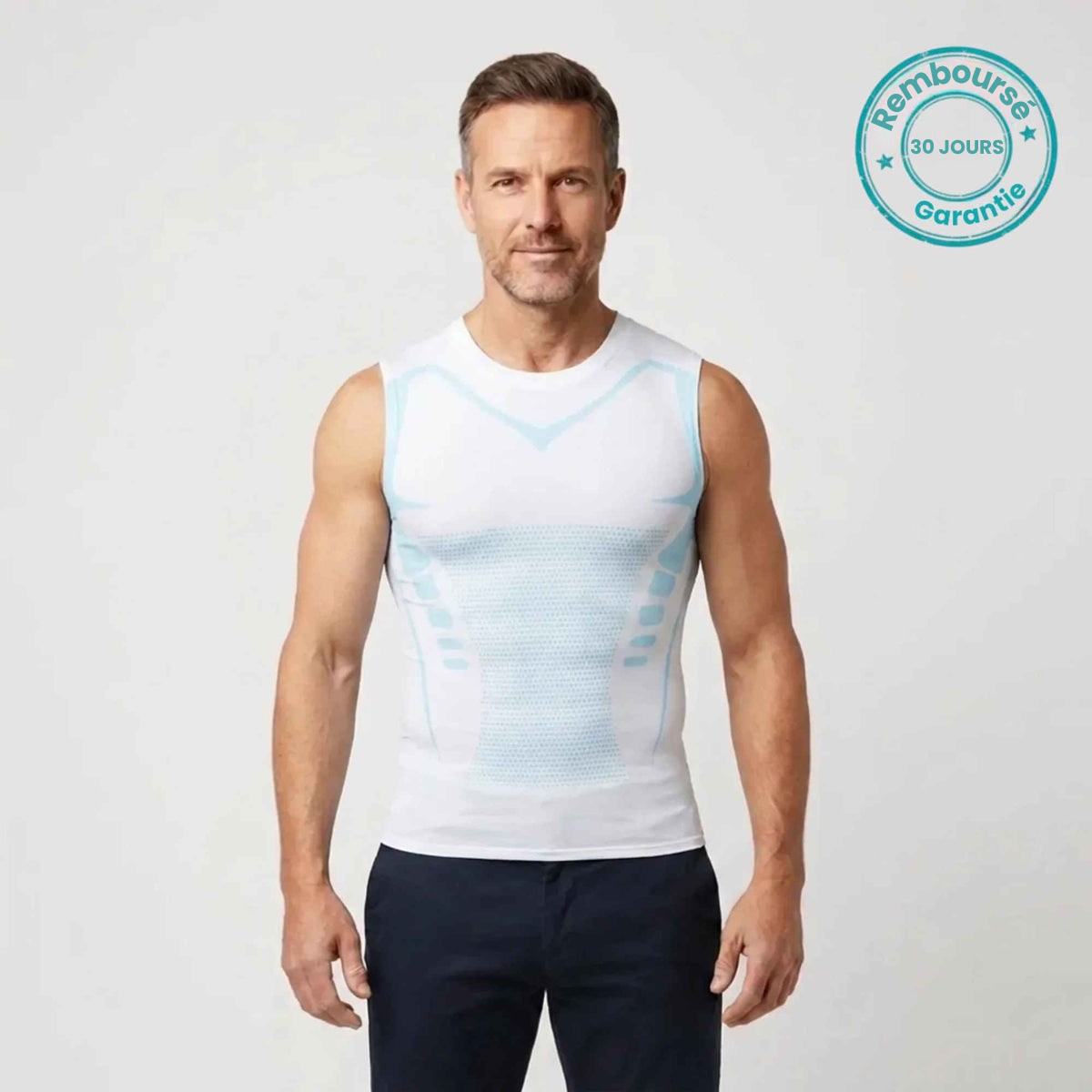 🎽 LIMITED-TIME 50% OFF! ✨ Ionic Shaping Vest – Compression, Cooling, Sleeveless, Body Contouring 💪