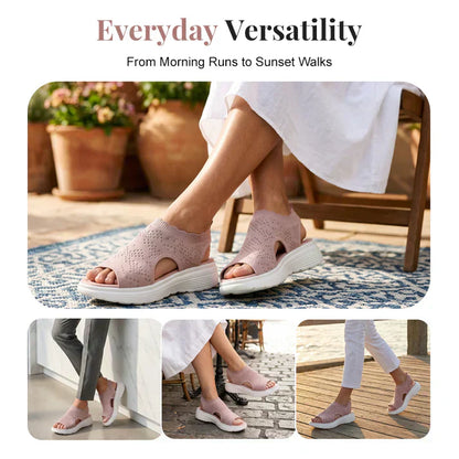 🎁New Arrivals 50% OFF💥Women's Breathable Knit Platform Sandals