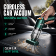 ⏳Time-Limited Special⏰🧹 Cordless Car Vacuum – 10000Pa Suction & 4000mAh Battery 🚗