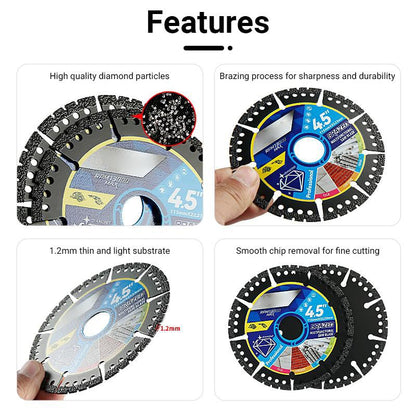 SCOMERI💎 4.5" Multi-Material Diamond Blade – Maximum Durability & Reliable Cutting 🛠️⚙️