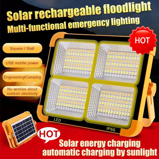 Portable & Waterproof Solar-Powered Camping Light