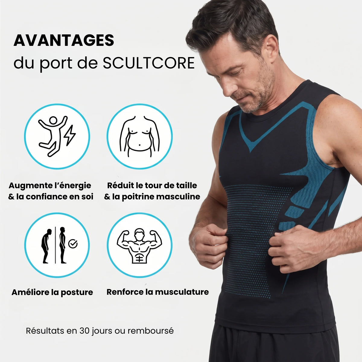 🎽 LIMITED-TIME 50% OFF! ✨ Ionic Shaping Vest – Compression, Cooling, Sleeveless, Body Contouring 💪