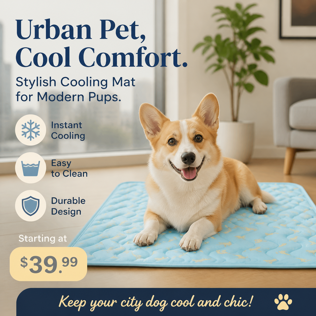 Breathable Washable Pet Cooling Mat