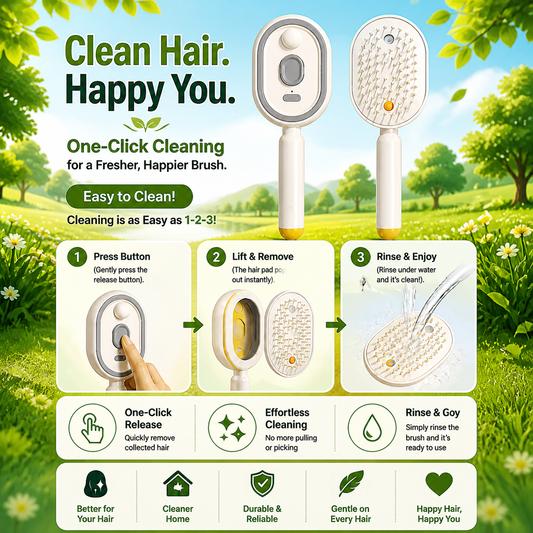 📢📢50% off!! ⏰Moisture Spray Hair Massage Comb✨🔥