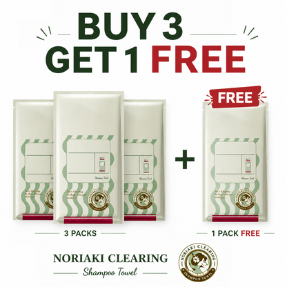 🔥 50% OFF · No-Rinse Hair Cleansing Shampoo Towel ✨