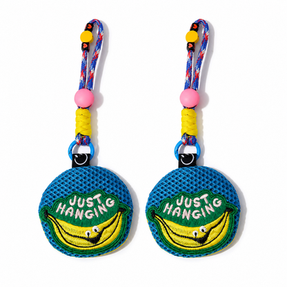 Colorful Mesh & Braid Bag Pendant