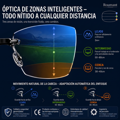 🔥Nuevas gafas de lectura de doble uso antiazules de alta dureza de zafiro✨