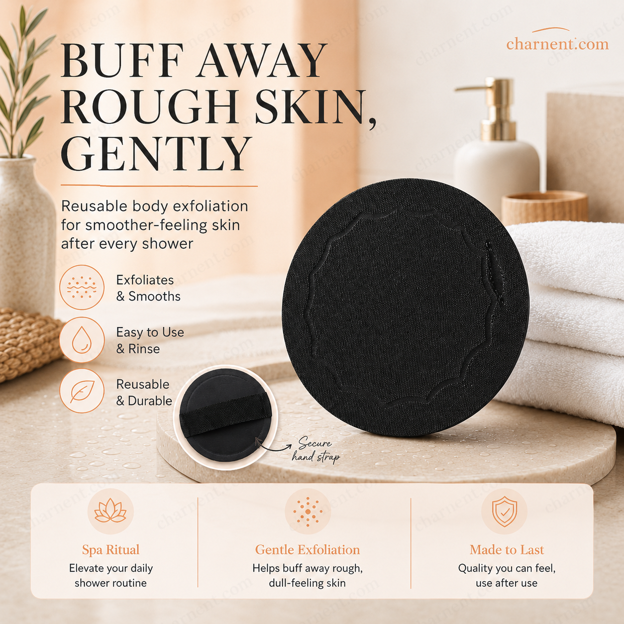 ⏰Last Day Buy 1 Get 1 Free❄💦 🚿 Exfoliating Scrub Bath Pads – Gently exfoliate, unclog pores, reveal brighter skin. A little scrub goes a long way! ✨🛀