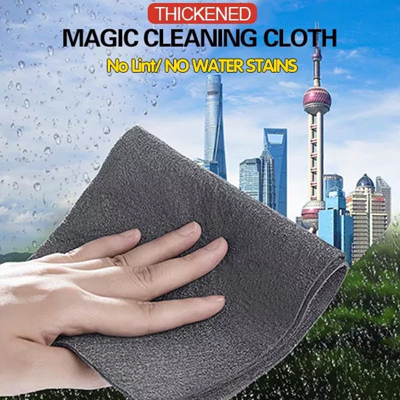 🥳2026 HOT SALE🥳Thickened Magic Cleaning Cloth – no lint, no streaks, no chemicals. Just wet, wipe & reuse. Lasts for years! ✨✅