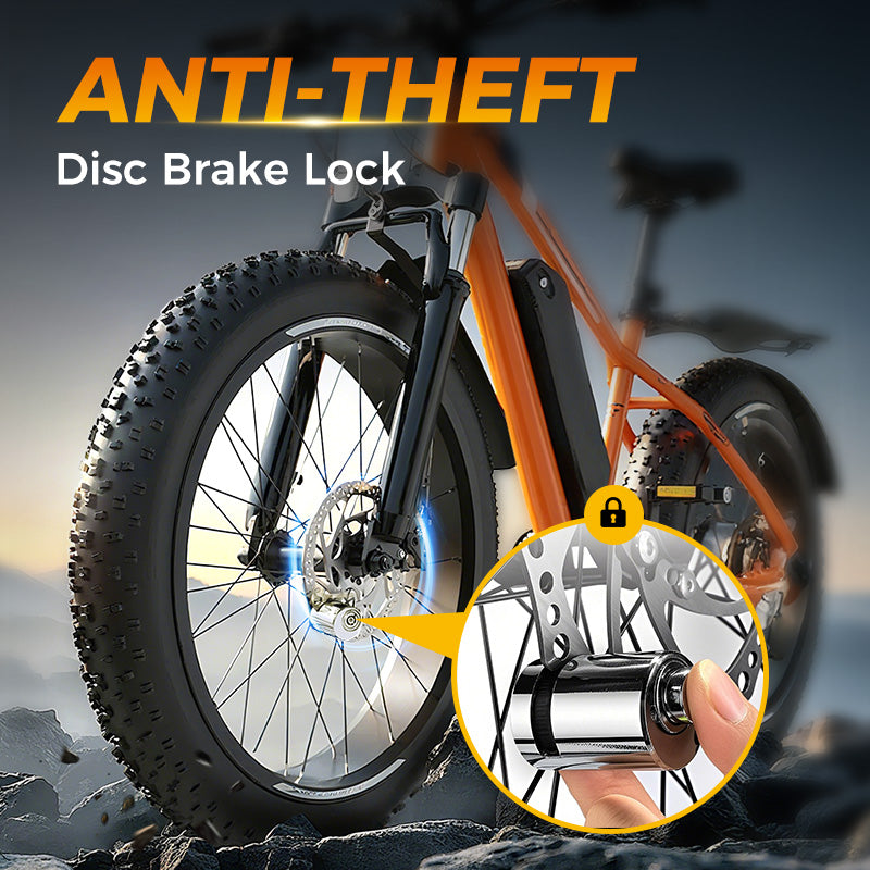 Anti Theft Motorcycle Disc Brake Lock