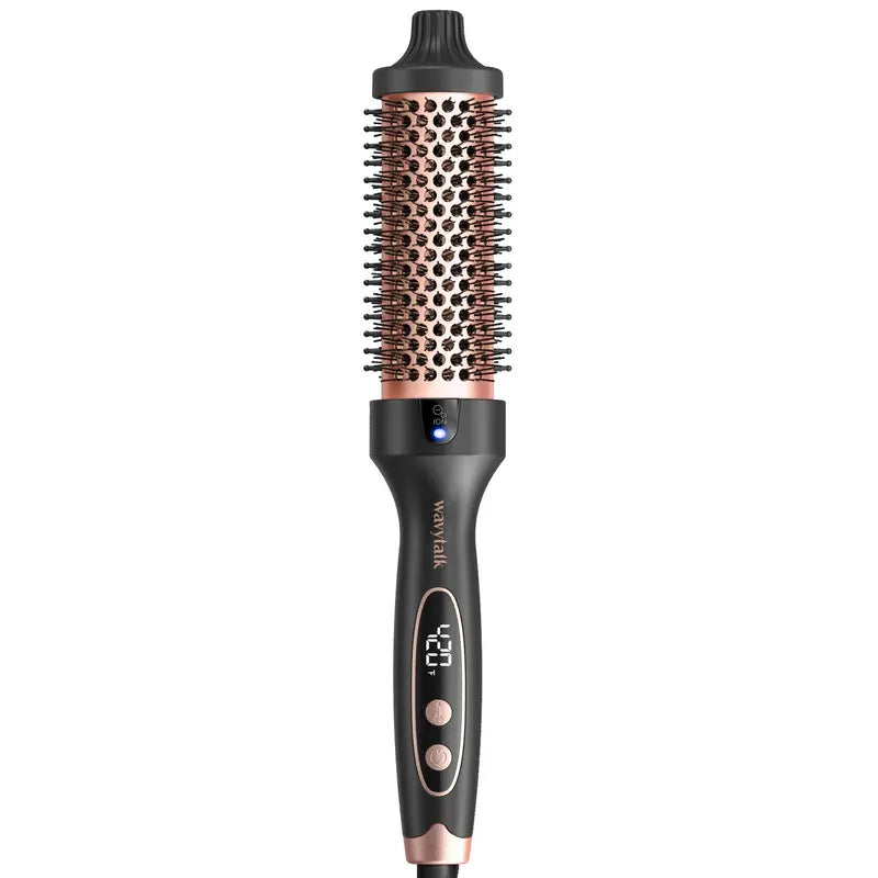 🔥2-in-1 Magic Styler | Heated Straightener & Curler Comb | Switch Hairstyles in Seconds💁‍♀️