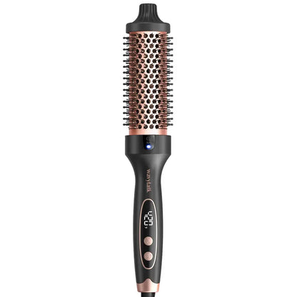 🔥2-in-1 Magic Styler | Heated Straightener & Curler Comb | Switch Hairstyles in Seconds💁‍♀️