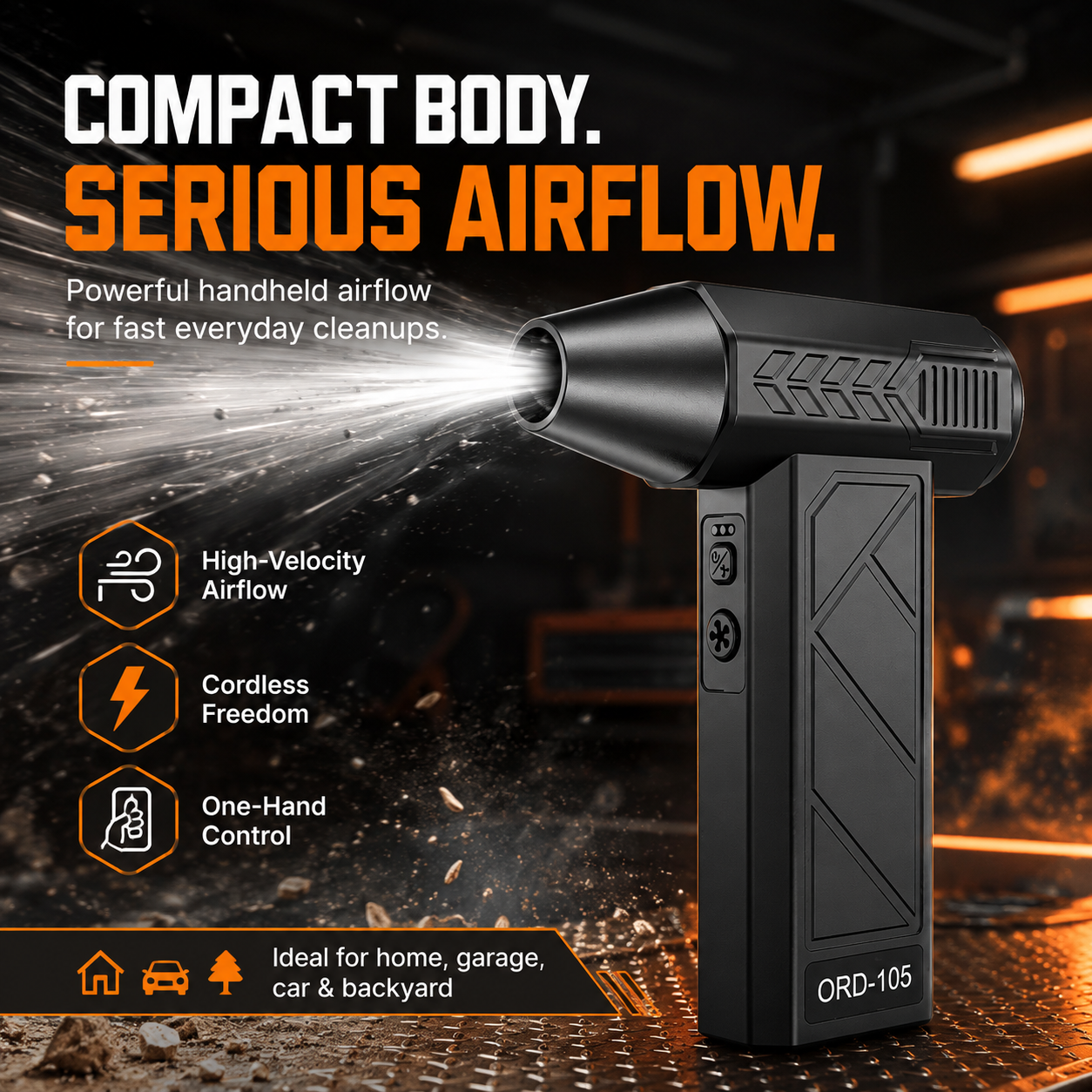 Rechargeable Turbo Air Sprayer