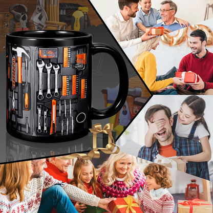 🏆Last day of sale: 62% discount ✨🔨Funny coffee mug – toolbox set for mechanics🍵
