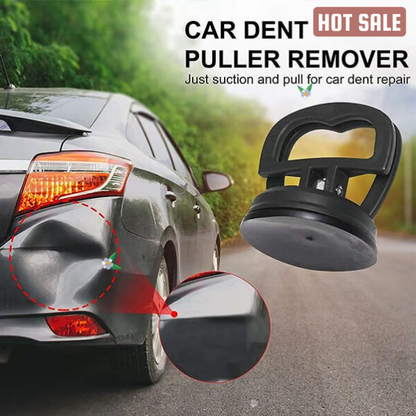 Suction cups to remove dents from car bodywork