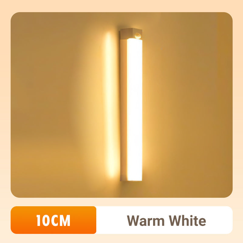 🔥 BUY 3 GET 4! 💡 SMART MOTION SENSOR LIGHT - Magnetic Base & Color Changing, Auto-On in Darkness, Perfect for Wardrobe/Stairs/Corridor 🌈🚪