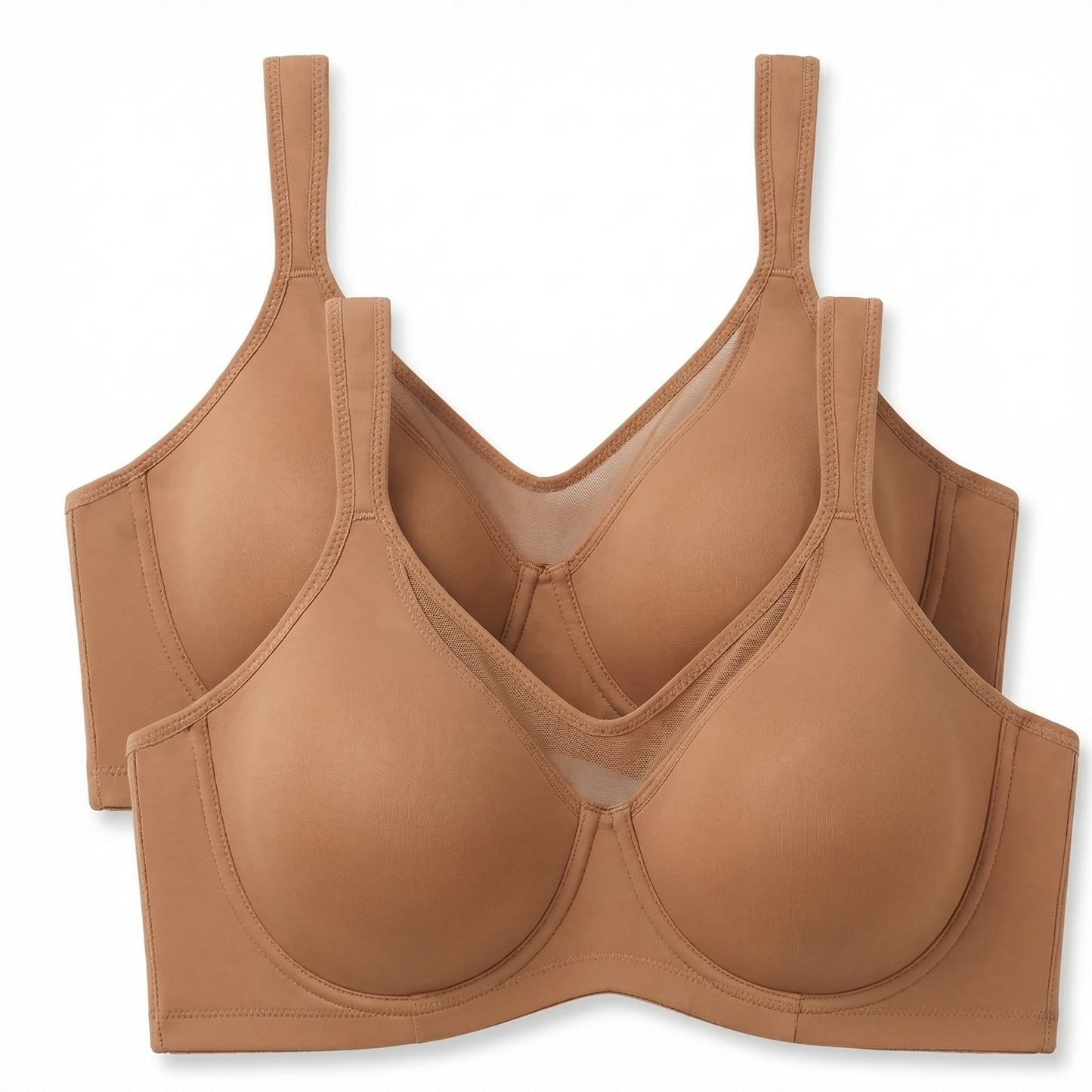 ⏳Last Day Special Price £7.99💐Women's Elegant Sheer Full Coverage Plus Size Bra