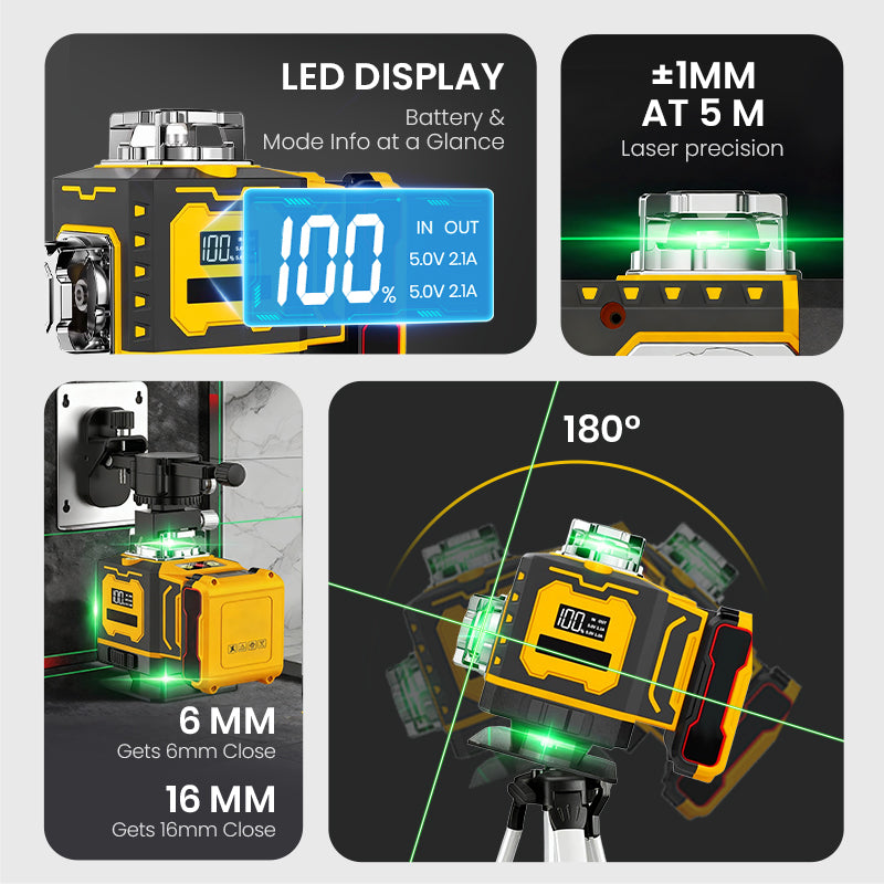 💥Limited-Time Special🔥 Multi-Function Laser Level