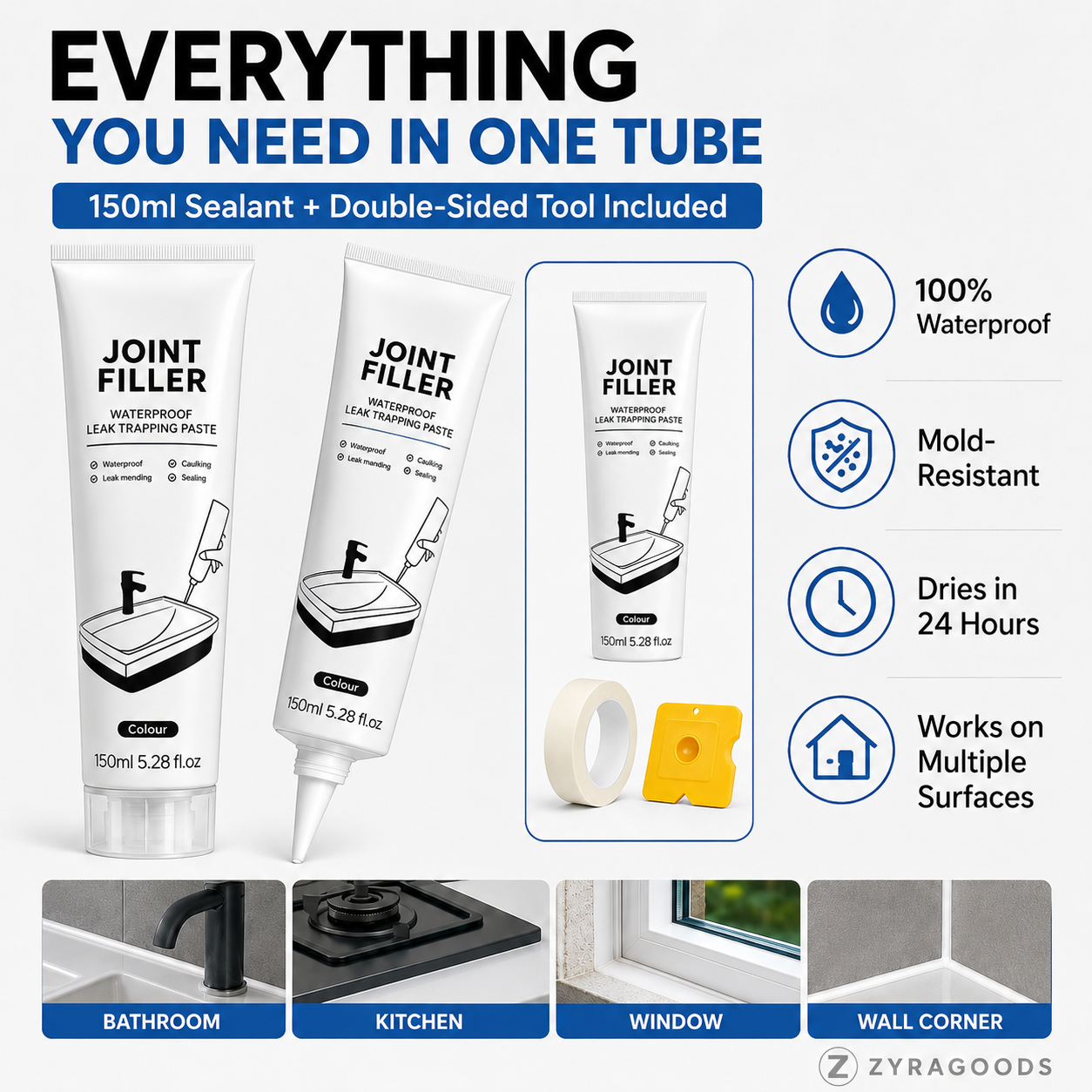 Multi-Purpose Waterproof Joint Filler