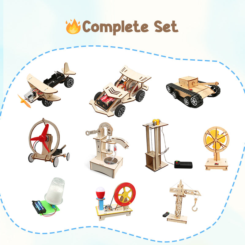 SCOMERI🧩 DIY Tech Toys - Build & Learn with Electronics, STEM Fun for Kids 🚀📦
