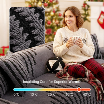 SCOMERI⚡ Plush Non-Slip Sofa Cover🛋️