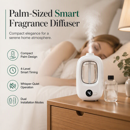 🌿 Automatic Aromatherapy Diffuser – 4-Level Timed USB Fragrance Sprayer