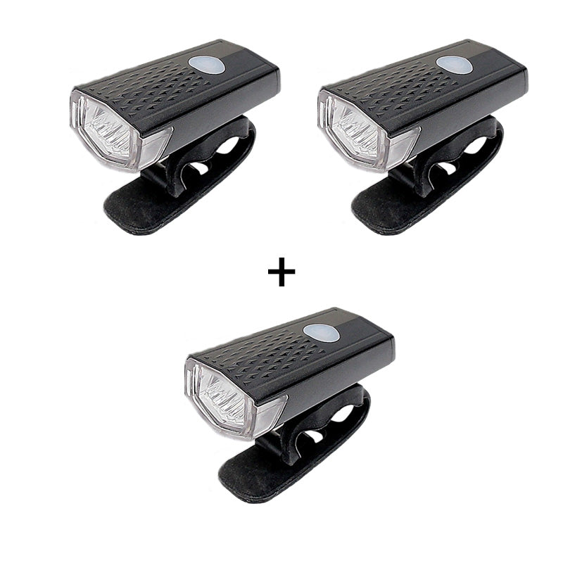 💡Waterproof Rechargeable Bike Headlight With Clip 🔥