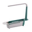 🧽🚰Adjustable Sink Storage Rack – Expandable Kitchen Sponge & Towel Organizer🧻