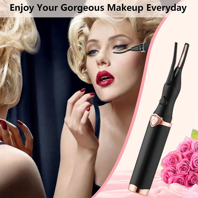 💥 Daily Sales of 5k+ Electric Eyelash Curler for Instant Glam ✨ Blink & Dazzle! 👁️