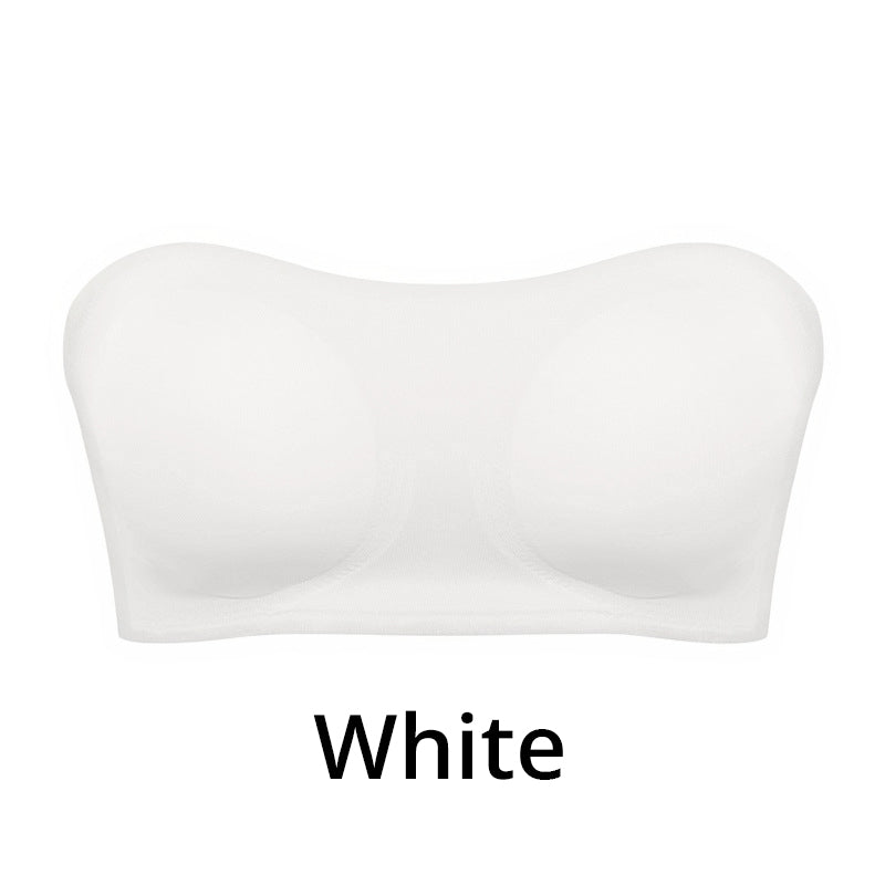 💜BUY 1 GET 1 FREE 💜Strapless, wire-free bra with crossover side closure