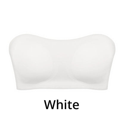 💜BUY 1 GET 1 FREE 💜Strapless, wire-free bra with crossover side closure