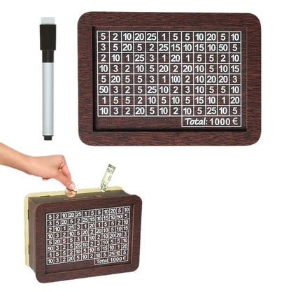 🎁 Hot Sale 54% OFF 🔥Wallet Fattening Program——Cash Vault Wooden Savings Box