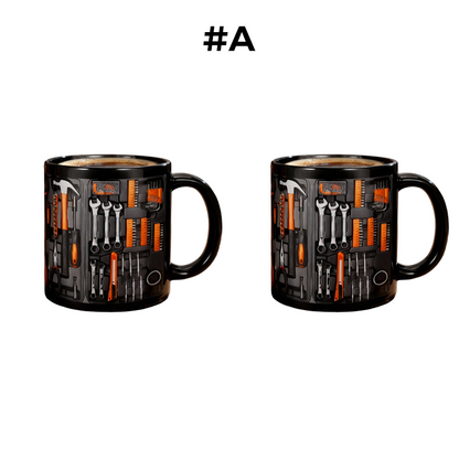 🏆Last day of sale: 62% discount ✨🔨Funny coffee mug – toolbox set for mechanics🍵