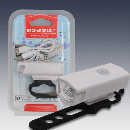 💡Waterproof Rechargeable Bike Headlight With Clip 🔥