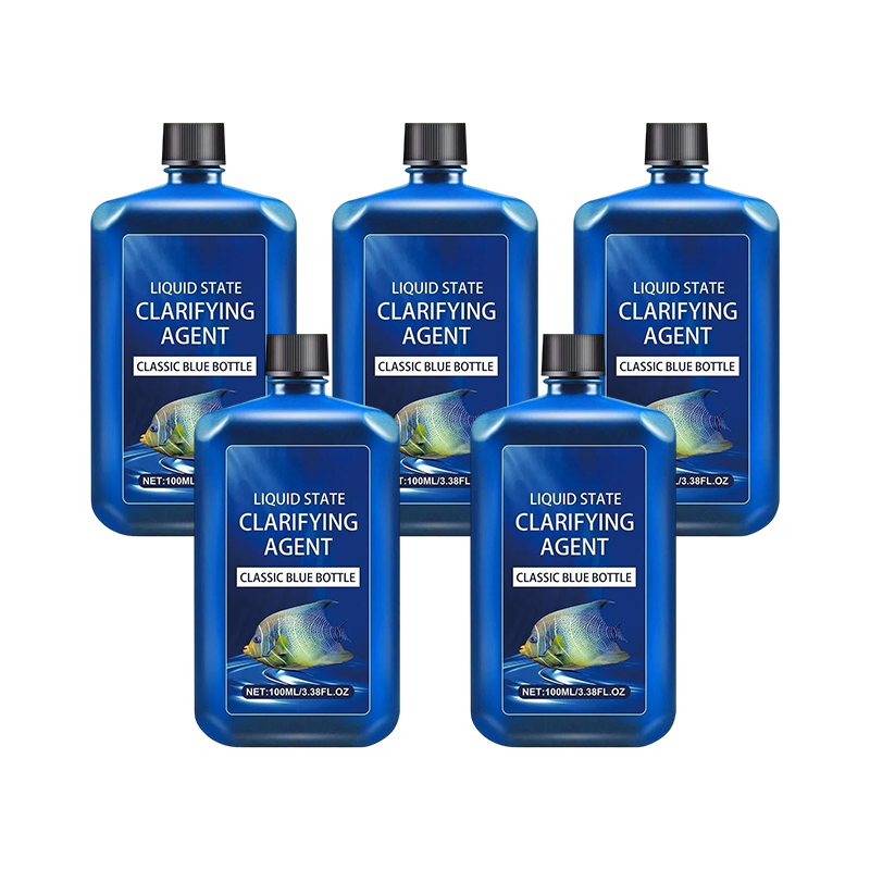 🔥 52% OFF 💥 💧 [Quick Aquarium Water Clarifier] — Just pour it in, and the cloudy water clears up on its own—your fish will look like they're swimming in air! 🐠✨