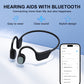 Bone Conduction Smart Hearing Aid Bluetooth Earphones