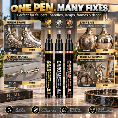 METALLIC CHROME PAINT MARKER