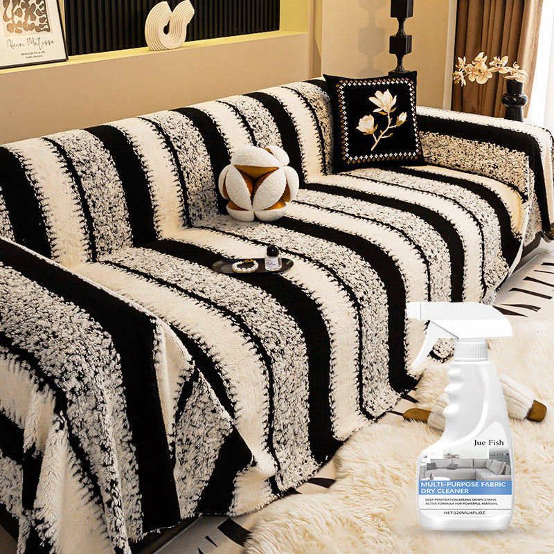 SCOMERI⚡ Plush Non-Slip Sofa Cover🛋️