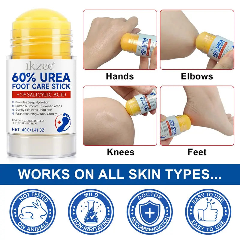 🦶 Urea Foot Care Stick | Smooth-Looking Heel Care