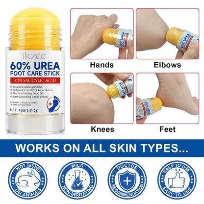 🦶 Urea Foot Care Stick | Smooth-Looking Heel Care