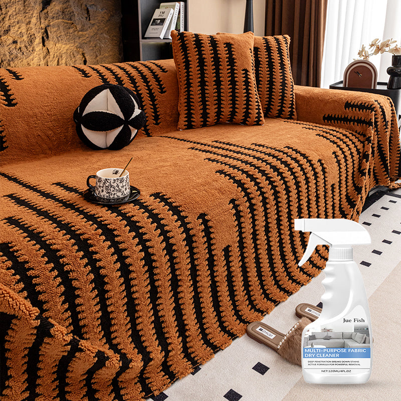 SCOMERI⚡ Plush Non-Slip Sofa Cover🛋️