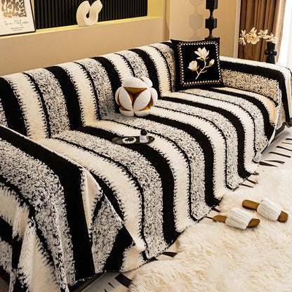 SCOMERI⚡ Plush Non-Slip Sofa Cover🛋️