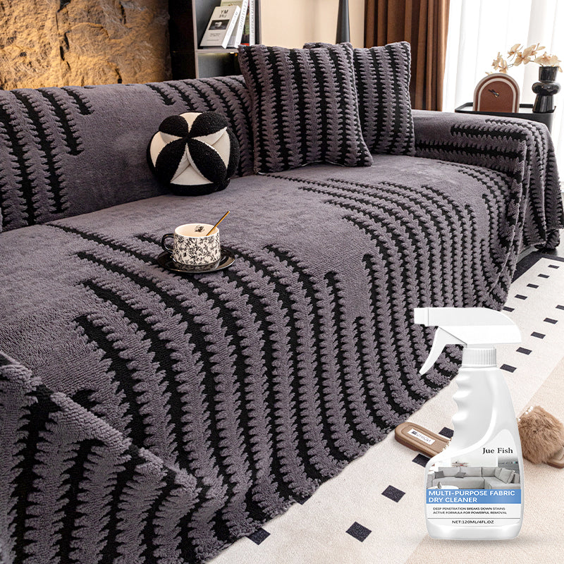 SCOMERI⚡ Plush Non-Slip Sofa Cover🛋️