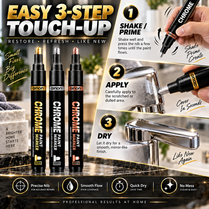 METALLIC CHROME PAINT MARKER