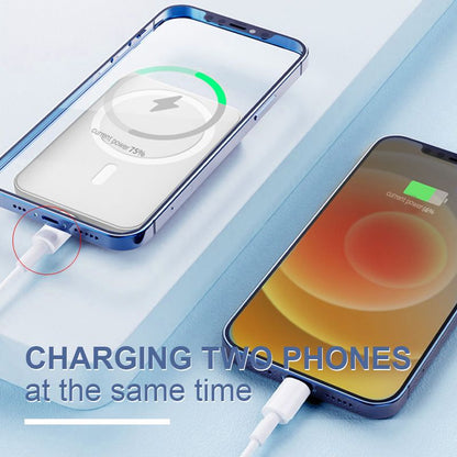 ⏰ Fast Charge Portable Wireless Magnetic Power Bank